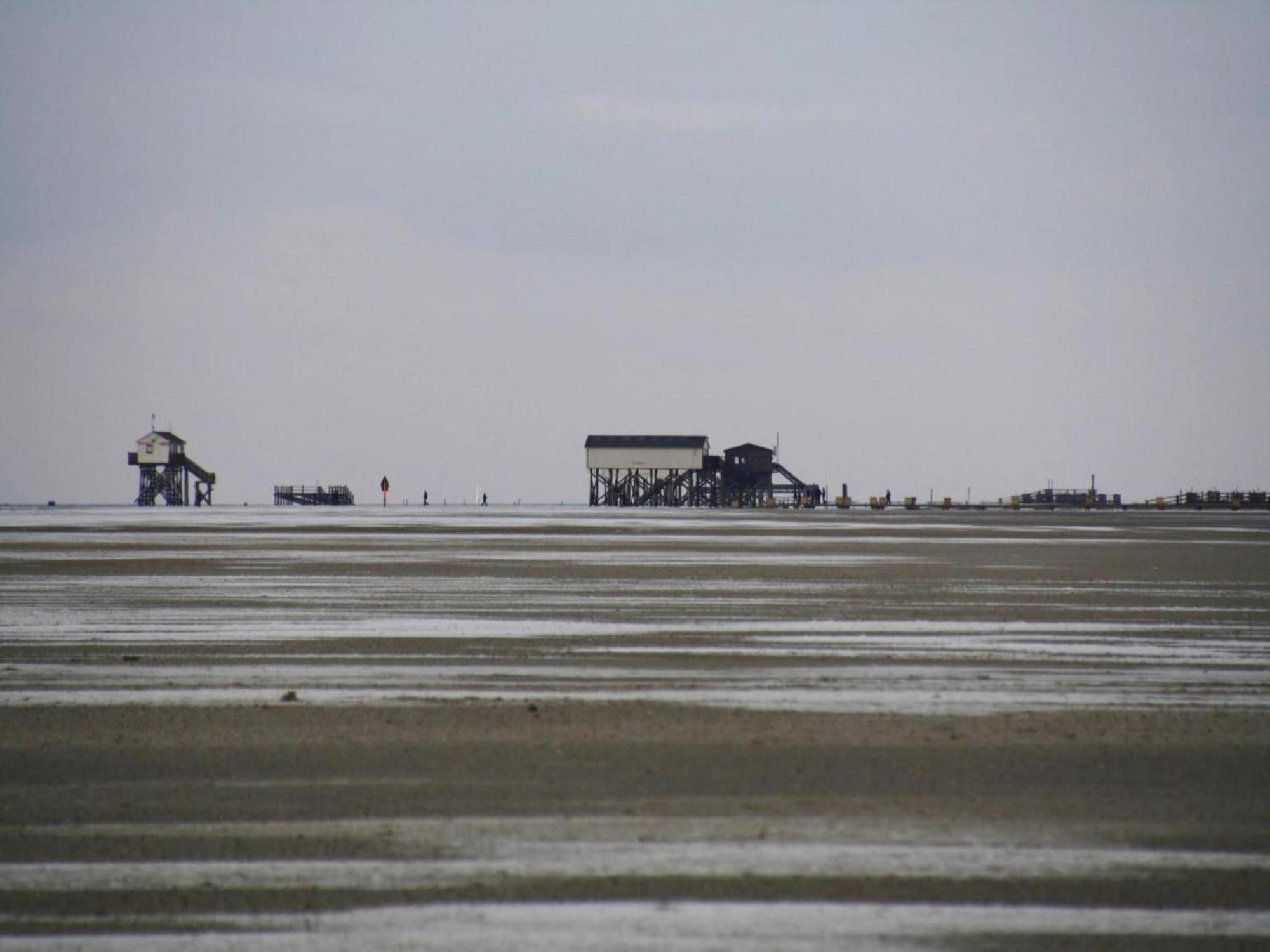Ferienwohnung, St Peter - Ording سانكت بيتر اوردنغ المظهر الخارجي الصورة